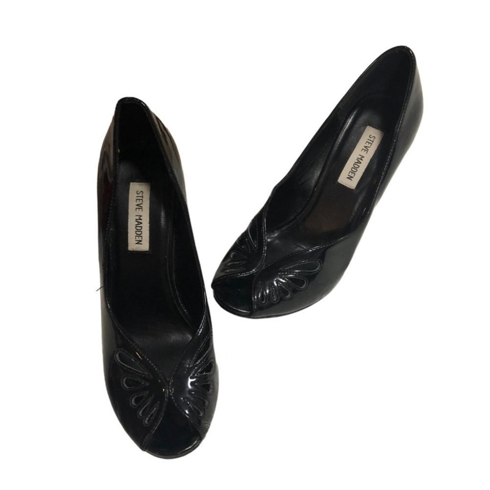 Steve Madden Patent Wedge - Picture 4 of 10